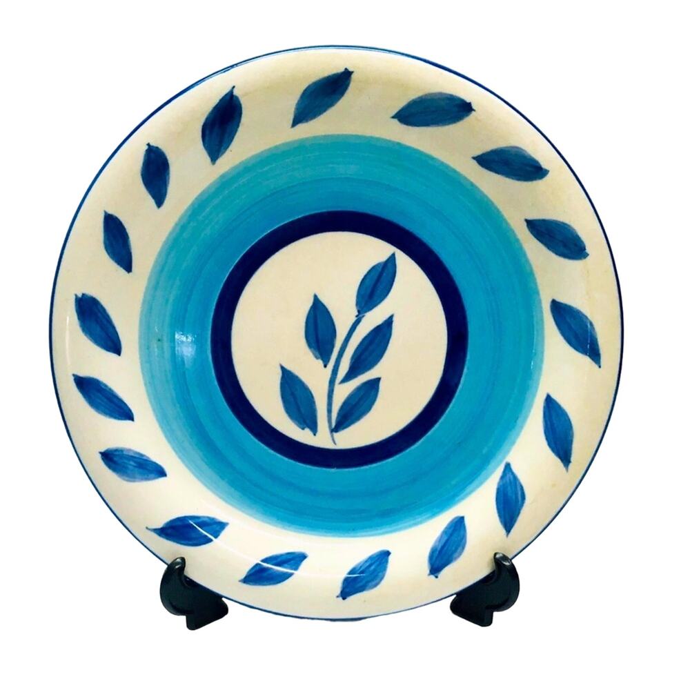 Tabletops Unlimited "Meadow Blue" Dinner Plate Blue White